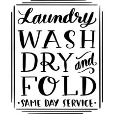 laundry sign