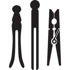 clothespins