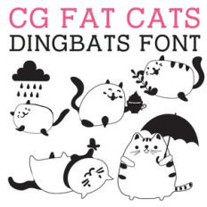 cg fat cats dingbats