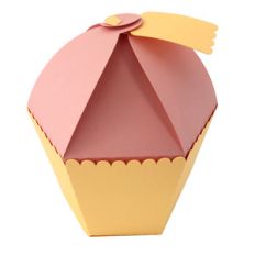 3d birthday cupcake box