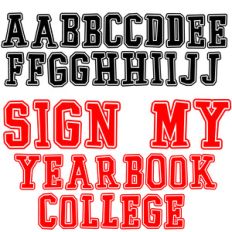 pn sign my yearbook college