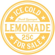 lemonade sign
