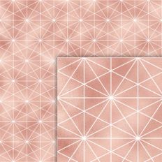 geometric marble and metal collection