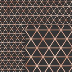 geometric marble and metal collection