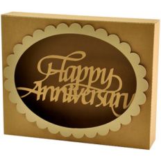 happy anniversary card box