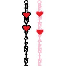 be my valentine tag