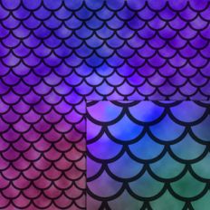 mermaid color pattern