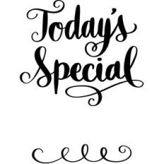 today's special
