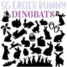 sg easter bunny dingbats