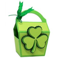 shamrock favor box