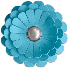 3d layered flower