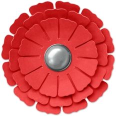 3d layered flower