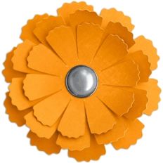 3d layered flower