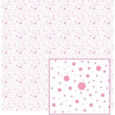 pink dots on white background