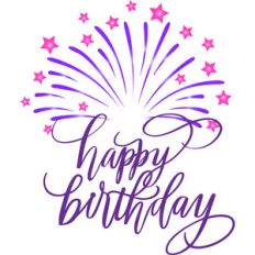 happy birthday fireworks