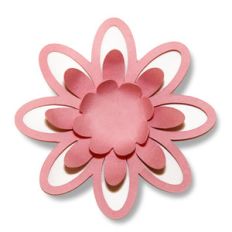 3d pop out petals flower
