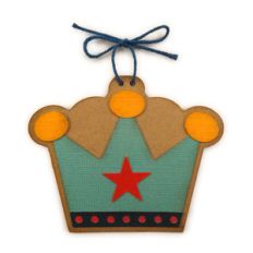 crown boy ornament