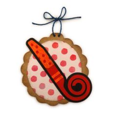 noise maker ornament