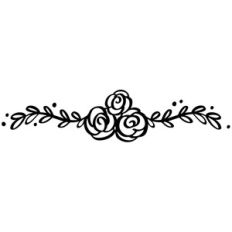 floral rose leaves flourish
