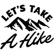 let's take a hike