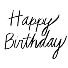 happy birthday