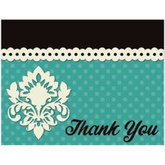 thank you card