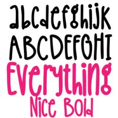 pn everything nice bold