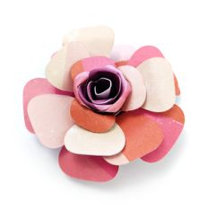 rolled flower
