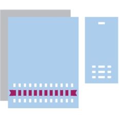 ribbon card and tag