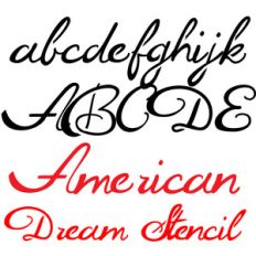 pn american dream stencil