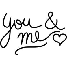 you and me