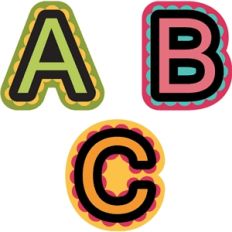 nested alphabet a-c