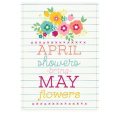 april showers