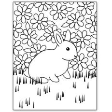 easter coloring page