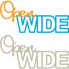 open wide phrase