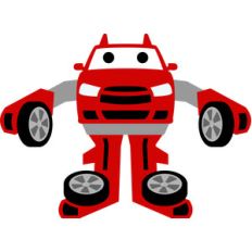 sport car robot