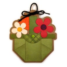 easter basket ornament