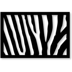zebra 4x6 life card