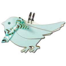 stitched bird baby advice book