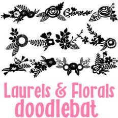 db laurels and florals