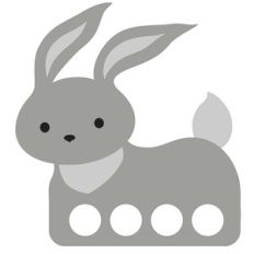 finger puppet - bunny