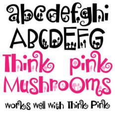 zp think pink mushrooms