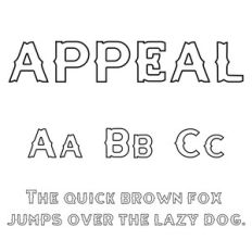 cg appeal font