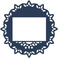doily frame for 7x5 photo