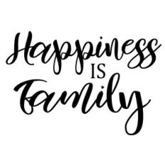 happiness is family