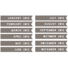 month banners