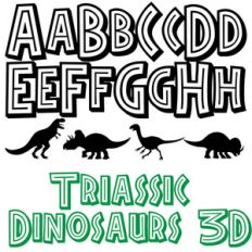 zp triassic dinosaurs 3d