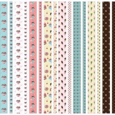 dessert washi strips
