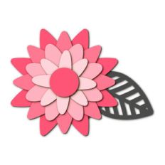 3d layered flower