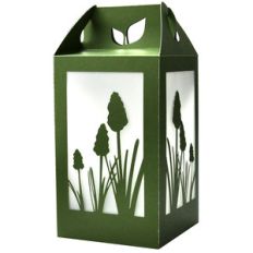 grape hyacinth spring flower lantern